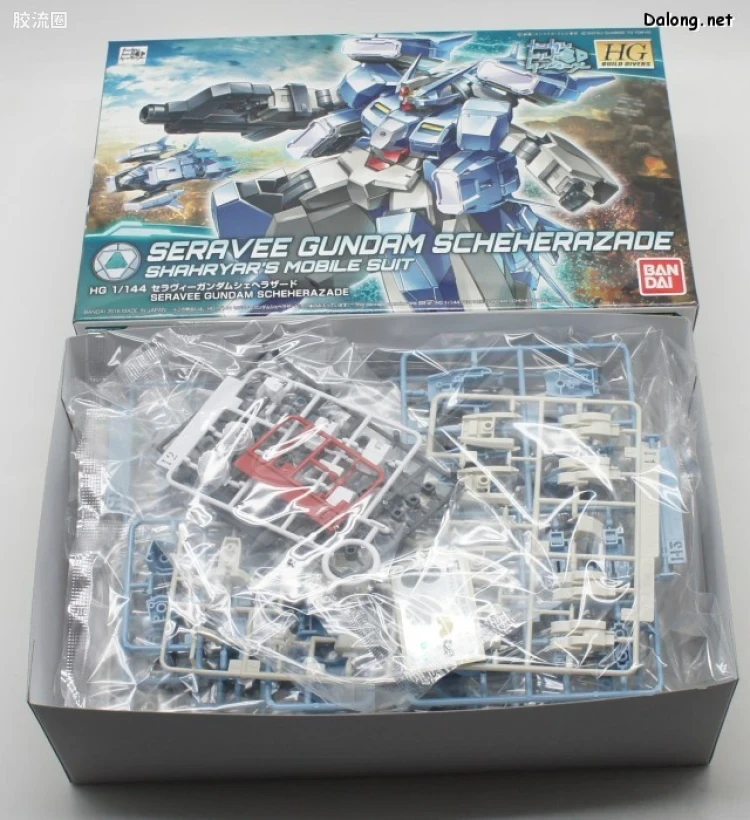 钢普拉Build 综合 HGBD 006 炽天使高达 山鲁佐德 - 图片